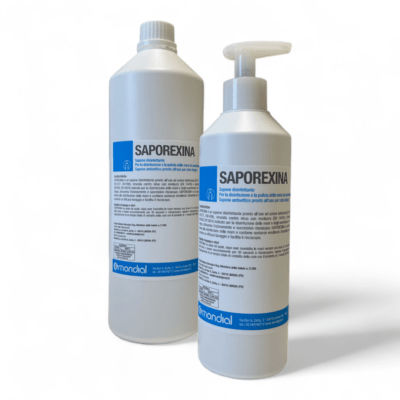 Jabón antiséptico bactericida - SAPOREXINA - Mondial - virucida / fungicida / esporicida