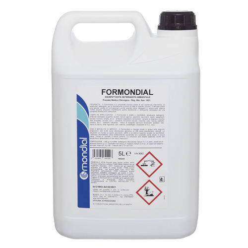 Detergente desinfectante - FORMONDIAL 5000 ML - Mondial - líquido / 5000 mL / a base de cloruro de benzalconio