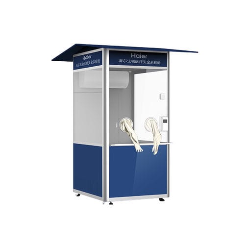 Cabina médica - HCYC-1200 - Haier Biomedical - para riesgos biológicos / de pie / con presión positiva