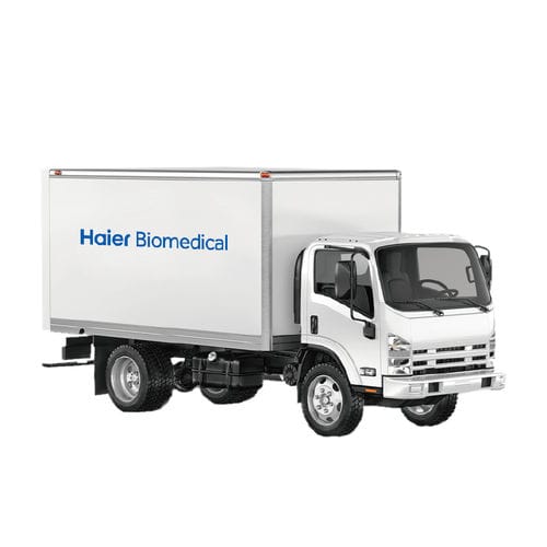 Unidad móvil hospitalaria para el transporte de vacunas - Haier Biomedical - furgoneta / refrigerada