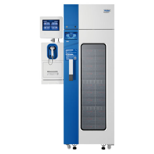 Refrigerador de laboratorio - HXC series - Haier Biomedical - de banco de sangre / de tipo armario / con 1 puerta
