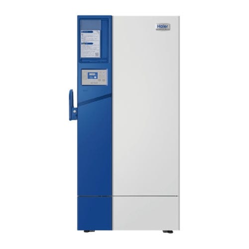 Congelador biomédico - DW-40L818BP	 - Haier Biomedical - de banco de sangre / de tipo armario / con 1 puerta