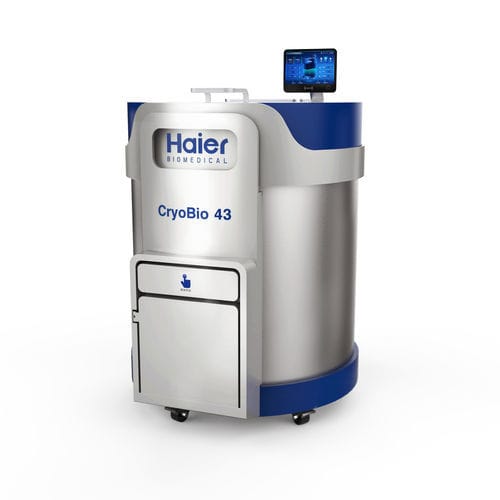 Tanque para criopreservación para histopatología - CryoBio 43 - Haier Biomedical - para medicina forense / para biobancos