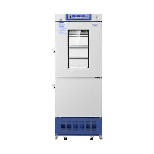 Refrigerador para farmacia - HYCD-319A - Haier Biomedical - de tipo armario / con 2 puertas / descongelación manual
