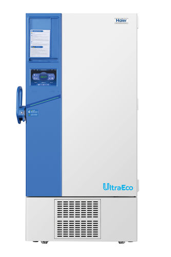 Congelador de ultra baja temperatura - DW-86L730BPT - Haier Biomedical - de laboratorio / vertical / con 1 puerta