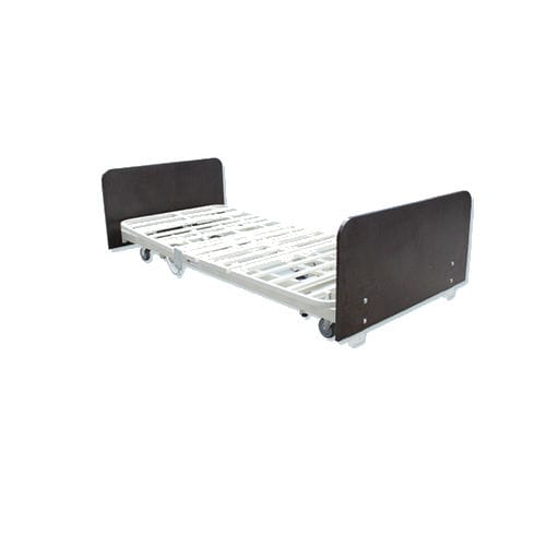 Cama para asistencia domiciliaria - MBE-3CX-F - jia mei medical products co.,ltd - eléctrica / de altura regulable / muy baja