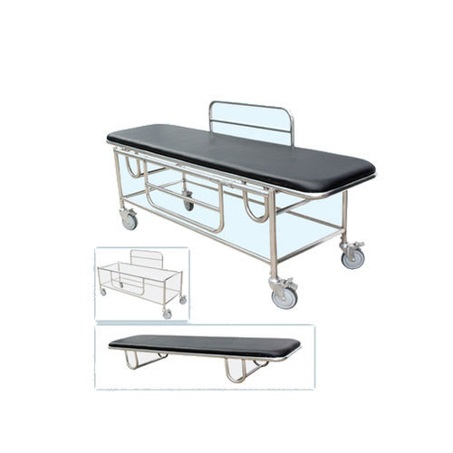 Carro camilla de transporte - MBM-0XE  - jia mei medical products co.,ltd - manual / plegable / de 1 sección