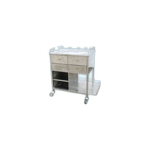 Carro médico - MC-20 - jia mei medical products co.,ltd - de uso general / multifunción / de acero inoxidable