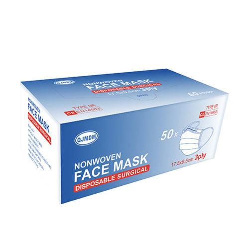 Mascarilla quirúrgica de tipo IIR - Hubei Qianjiang Kingphar Medical Material - nivel 2 / nivel 1 / caja de 50