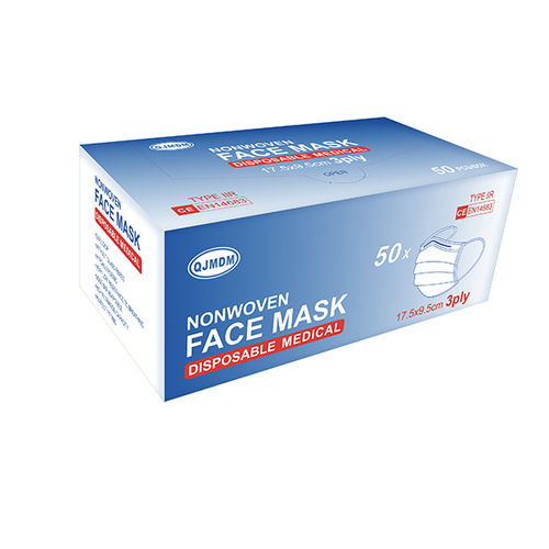 Mascarilla quirúrgica de tipo IIR - Hubei Qianjiang Kingphar Medical Material - de tipo II / de tipo I / para adulto