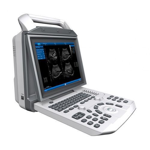 Ecógrafo portátil - SLE 901 - Medelcom International - para ecografía polivalente / blanco y negro / consola integrada