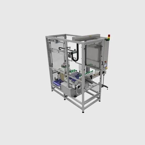 Estuchadora automática - Albertina Machinery - de pie / para la industria farmacéutica / selladora