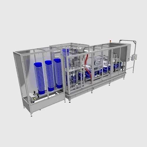 Sistema de llenado y sellado para la industria farmacéutica - BUCKETLINE - Albertina Machinery - automatizado