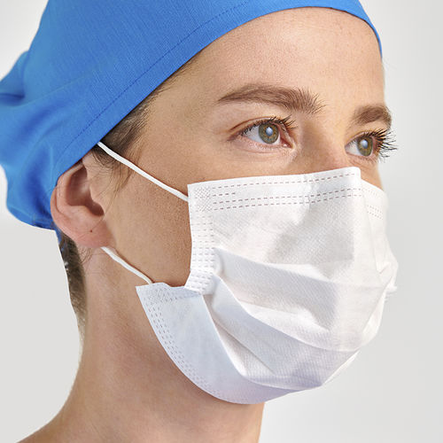 Mascarilla quirúrgica de tipo II - MM 7320 - MHY-ALM Medical Tekstil - de polipropileno / para adulto / caja de 50