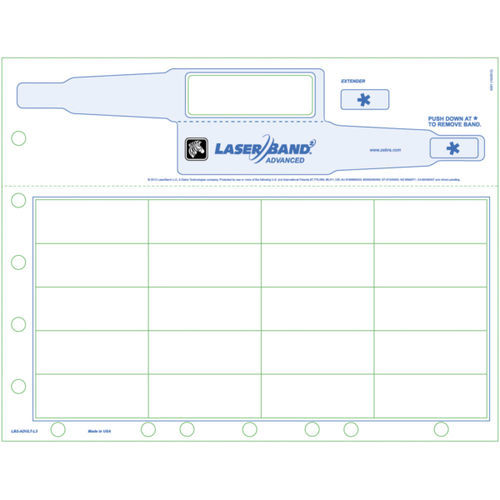 Brazalete de identificación para adulto - Z-Band - Zebra Technologies Europe Ltd - pediátrico / neonatal