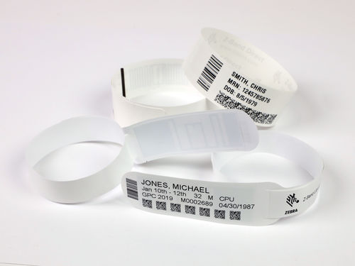 Brazalete de identificación para adulto - Zebra Technologies Europe Ltd - pediátrico / neonatal