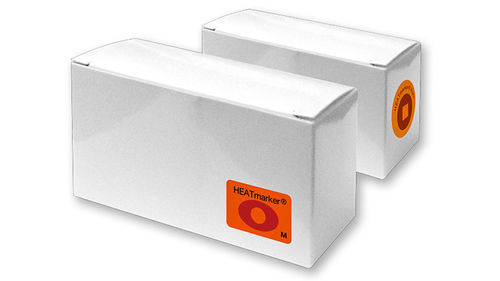Indicador de temperatura - HEATmarker™ - Zebra Technologies Europe Ltd - químico / médico / autoadhesivo