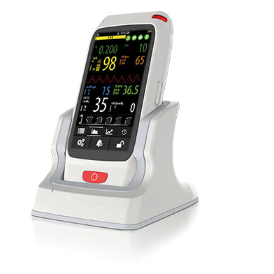 Monitor multiparamétrico compacto - SatPro  - Zug Medical Systems - de mano / TEMP / de frecuencia cardíaca