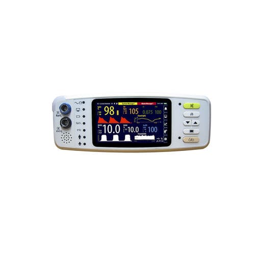 Monitor multiparamétrico portátil - SpotLife® - Zug Medical Systems - TEMP / de frecuencia cardíaca / etCO2