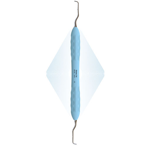 Cureta periodontal - 7-8 - ergo denta - de Gracey / lingual / curvada