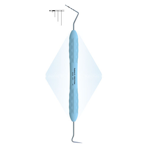 Sonda periodontal - 8-WHO CP - ergo denta - doble / tipo bola
