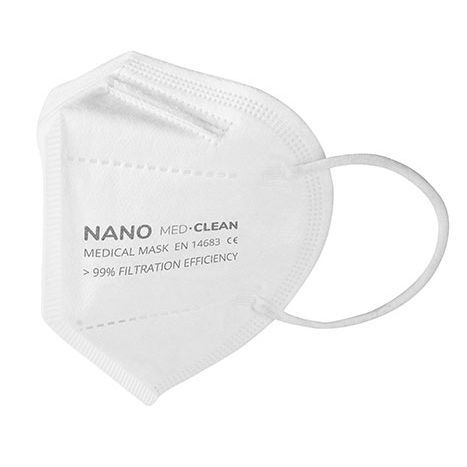 Mascarilla de protección sin válvula - Nano Medical - semimáscara / para adulto / unisex