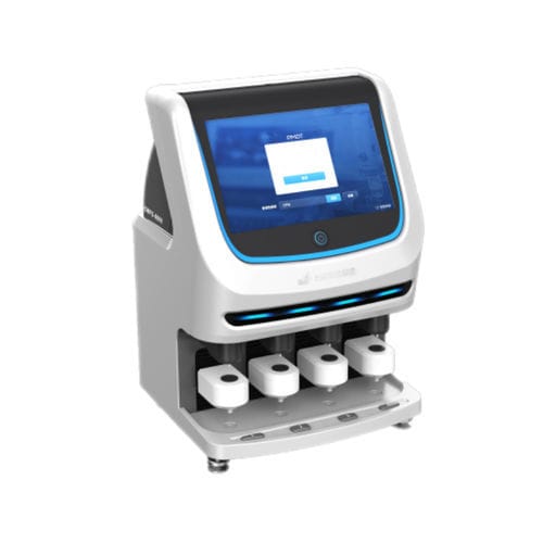 Tromboelastógrafo semiautomatizado - REFPMDNE-02 - Pro-med (Beijing) Technology Co., Ltd. - 4 canales / de sangre total / de mesa