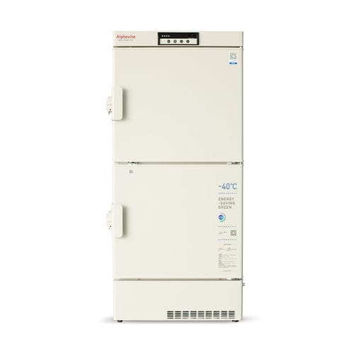 Congelador de laboratorio - MDF-U549VHI - Alphavita - médico / armario / con 2 puertas
