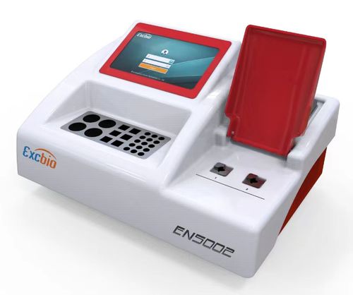 Analizador de coagulación semiautomático - EN5002 - GUANGZHOU EXCBIO TECHNOLOGY CO.,LTD - 2 canales / PT / TTPA