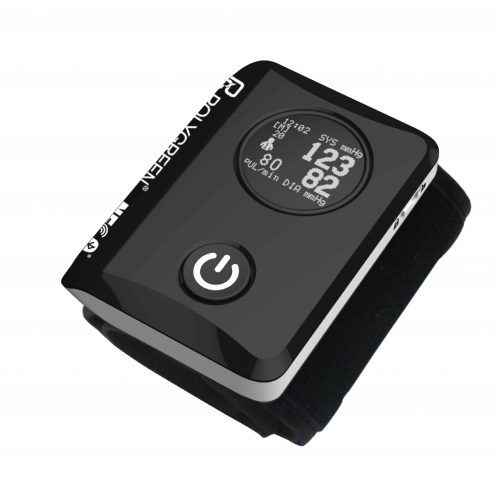 Tensiómetro electrónico automática - KP-6020 - Polygreen - de muñeca / Bluetooth