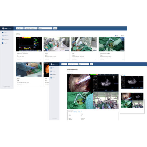 Software de gestión - MEDISTATION - Twin Beans Corporation - de transmisión en continuo de vídeo / para imágenes médicas / quirúrgico