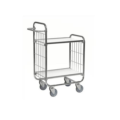 Carro de hospital - SERIE 8000 - Kongamek - de uso general / para transporte / 2 estantes