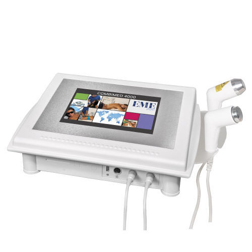 Electroestimulador - Combimed 4000 - EME Italy - unidad de diatermia por ultrasonidos / unidad de terapia con láser / de mesa