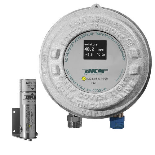 Analizador de humedad - The AQUATRACE® ATT520Ex (d)  - DKS GmbH Engineering - para evaluaciones medioambientales