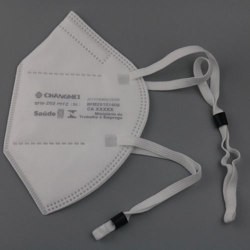Mascarilla de protección FFP2 - BFM-202 - Jiangsu Changmei Medtech - de tejido / semimáscara / blanca
