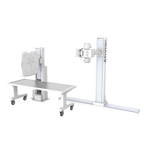 Sistema de radiografía digital - Atomic X3 - Ordamed - para radiografía polivalente / con mesa móvil / con Bucky en el suelo