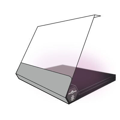 Transiluminador para sistemas de documentación en gel - UVPAD - Bio-Helix - led / de longitud de onda doble
