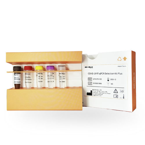 Kit de prueba para COVID-19 - QP019T-0100 - Bio-Helix - SARS-COV-2 / clínico / nasofaríngeo