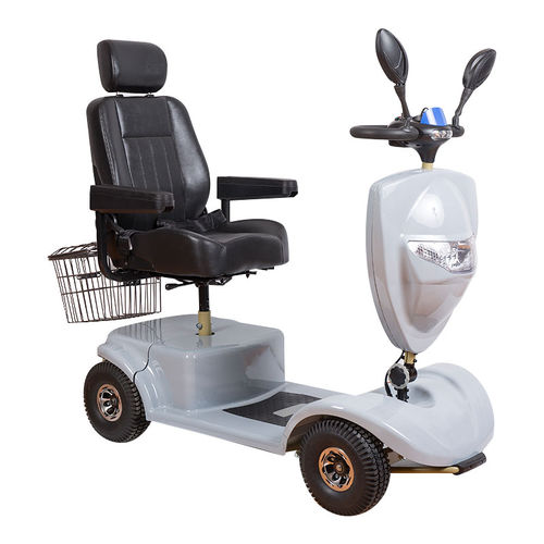 Scooter para movilidad reducida eléctrico - Jiangsu Xiaoyuan Medical Device - con 4 ruedas / con cesto