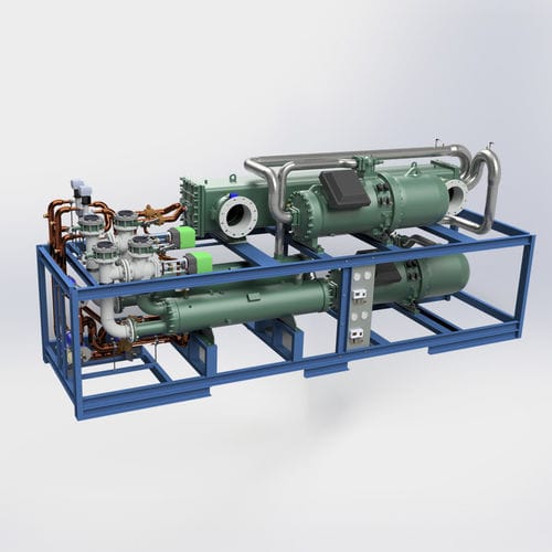 Enfriador de laboratorio de pie - kws-w - technotrans systems GmbH - compacto / refrigerado por aire / de refrigeración por agua