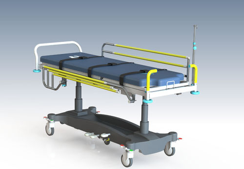 Camilla de emergencia - ST 400 - ALATURCA - ergonómica / hidráulica / Trendelenburg