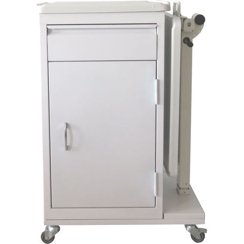 Mesa de cabecera con ruedas - BL M 02 - ALATURCA - con bandeja de cama / con cajones