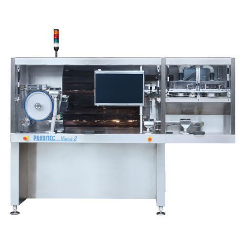 Sistema de inspección óptica - VISITAB 2 - PRODITEC - automatizada / controlada por PC / para la industria farmacéutica