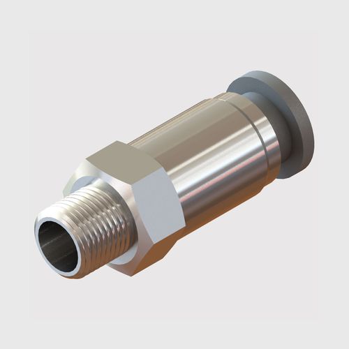 Válvula de retención para el sector médico - E-C-180128 - The West Group Ltd - de vacío / de acero inoxidable