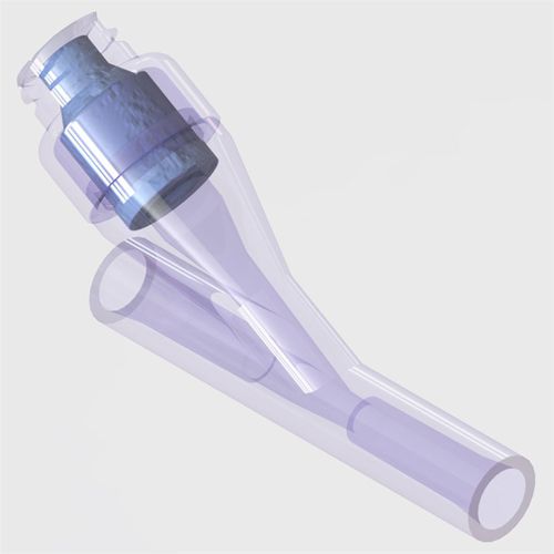 Válvula para el sector médico - E-N-190091 - The West Group Ltd - de policarbonato / azul