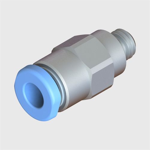 Adaptador macho - E-F-220036 - The West Group Ltd - para dispositivos médicos / de acero inoxidable / de latón