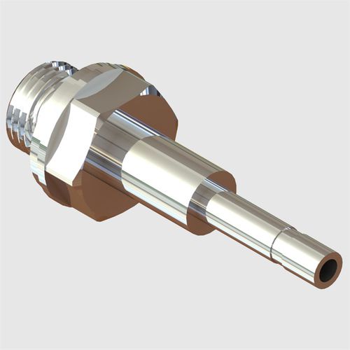 Adaptador macho - E-F-170730 - The West Group Ltd - para dispositivos médicos / de latón / recto