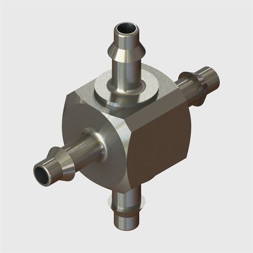 Conector para dispositivos médicos - E-F-210442 - The West Group Ltd - de latón / flexible