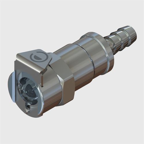 Acoplamiento para el sector médico - E-Q4V-SB-3-SS-V - The West Group Ltd - de acero inoxidable / de plástico