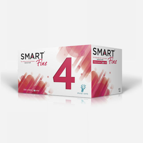 Aguja de inyección de insulina - Smart Fine - MEDISEC Healthcare - estériles / hipodérmica / tipo bolígrafo